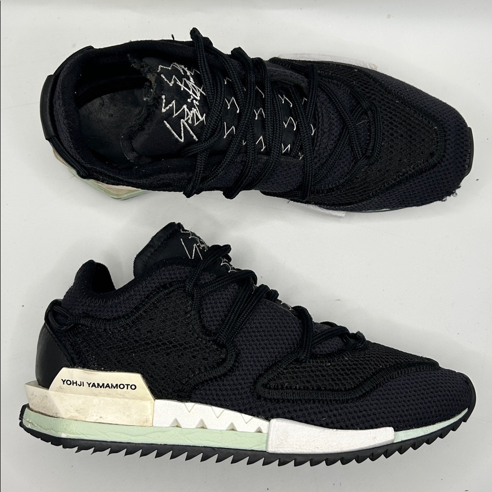 Adidas Yohji Yamamoto Y-3 Harigane 2 Core Black Shoes size 5.5